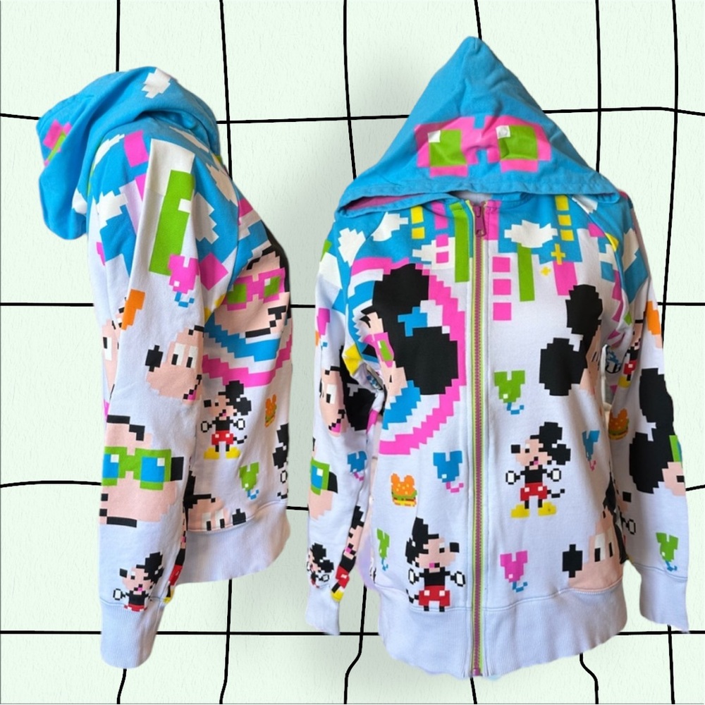 Digi-Mickey Hoodie - Picture 3 of 6